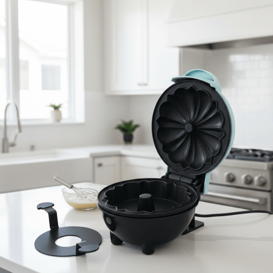 CAKEDASH – Compact Mini Bundt Cake Maker with Non-Stick Surface for Fast Treats