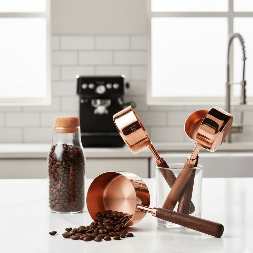 COPPERA – Premium Copper Measuring Set for Modern Kitchens