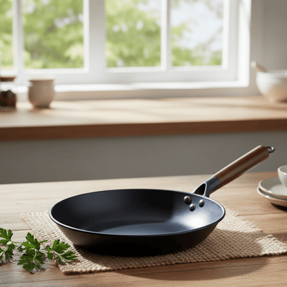 Ironcraft – Premium Cast Iron Pan with Removable Beechwood Handle