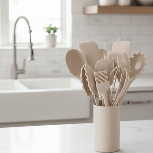 KITCHENPRO – 12-Piece Silicone Utensil Set for Everyday Cooking