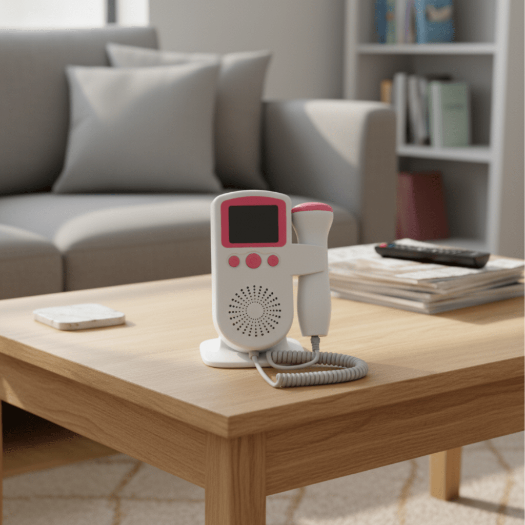 BabyBeat Mini – Easy-to-Use Fetal Heart Monitor with Digital Screen