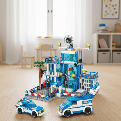 RESCUETOWN – Police station block set for city rescue play