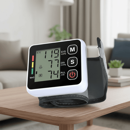 WRISTCHECK – One-touch digital wrist BP monitor