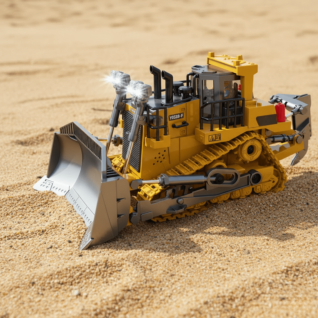 HAULCREW – RC bulldozer and excavator for kids