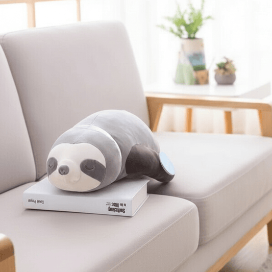 LAZYLOOM – Extra soft sloth stuffed animal for cuddles