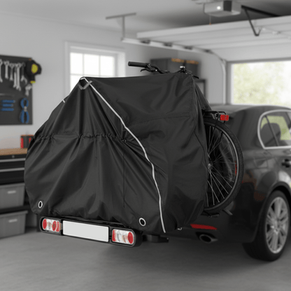 RAINCAPE – Protective waterproof bike cover for 1–3 bicycles with secure locking holes