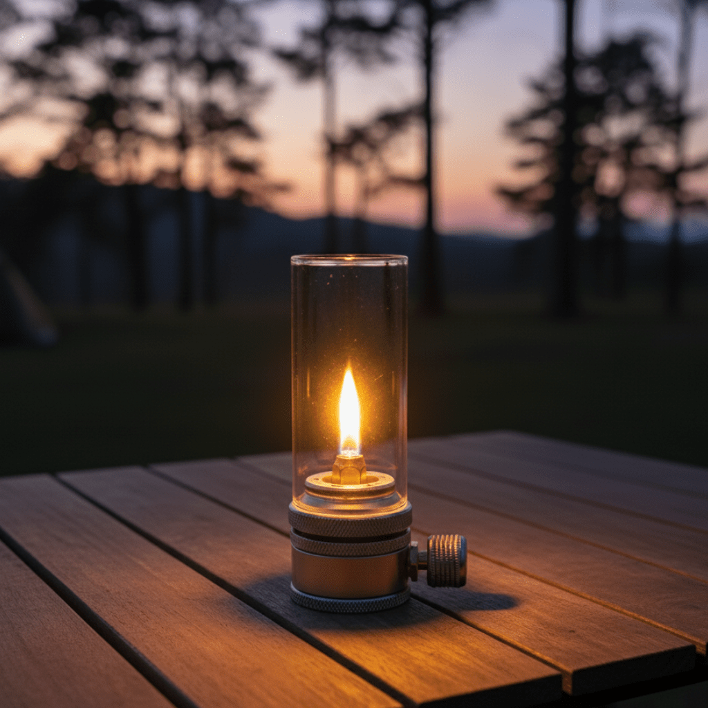 FIROLINE – Outdoor Butane Lamp for Warm & Adjustable Illumination