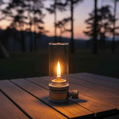 FIROLINE – Outdoor Butane Lamp for Warm & Adjustable Illumination