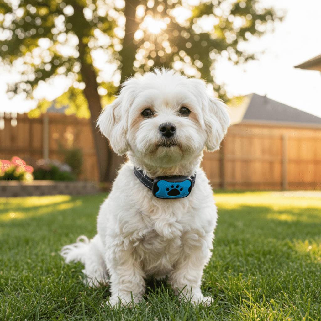 BARKTONE – Anti-Bark Dog Collar with Sound Wave Technology and Adjustable Fit