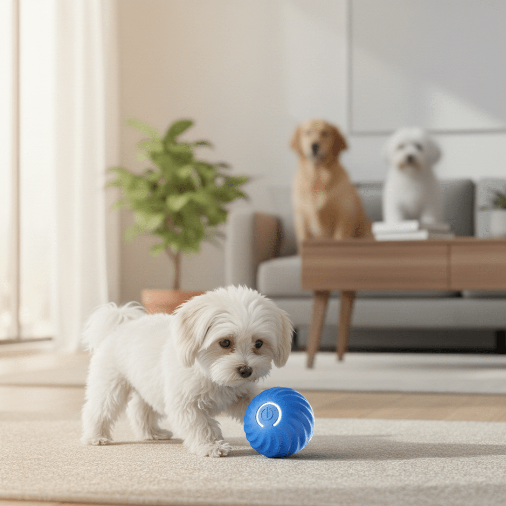 MAXIME PLAYER – Intelligent interactive ball for dogs