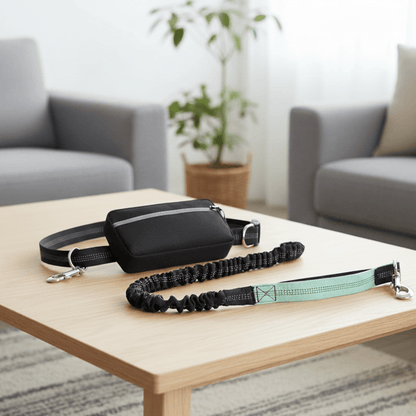 FreedomStride – Hands-Free Dog Leash with Adjustable Waistband for Comfort