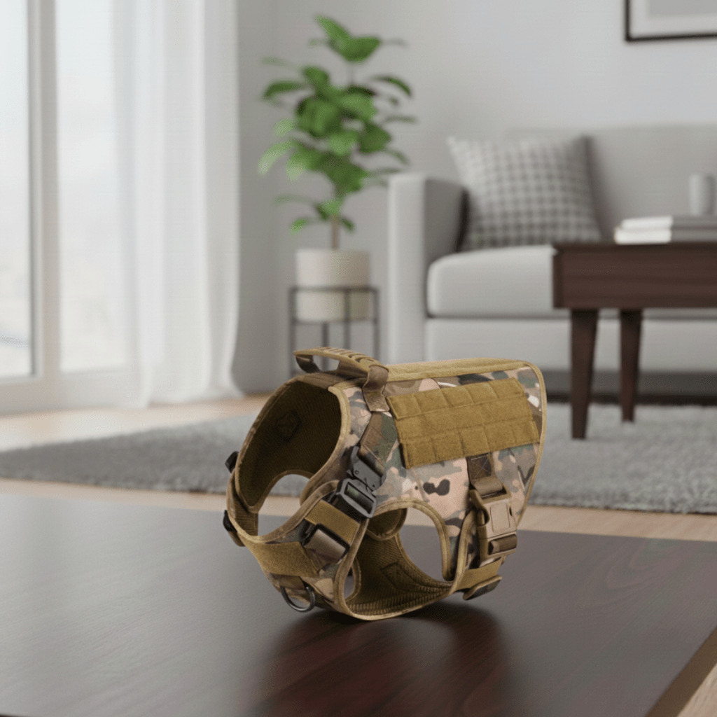 TacticalK9 - Adjustable dog harness for safe & comfortable training