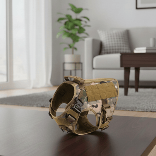 TacticalK9 - Adjustable dog harness for safe & comfortable training