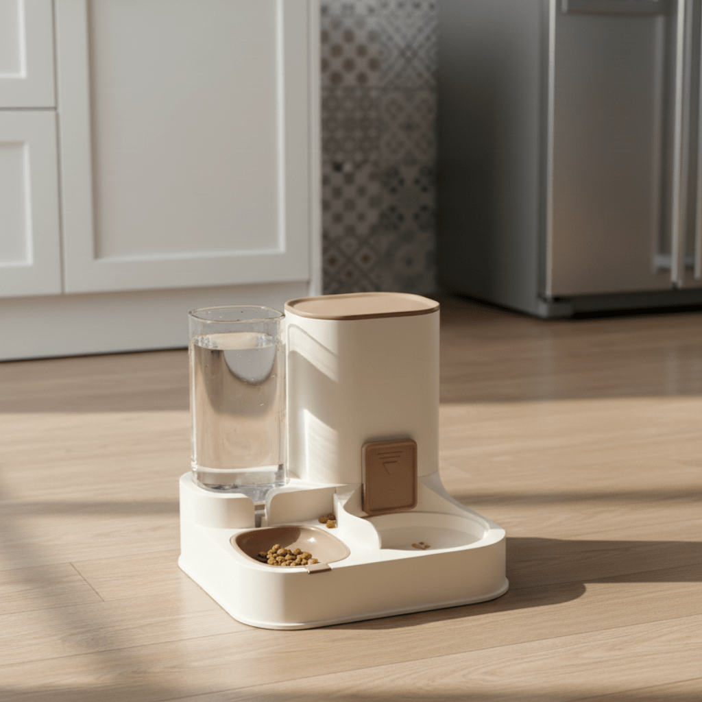 BRETZEE SMART FEEDER – Automatic pet food and water dispenser