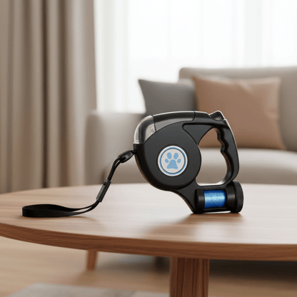 AMÉLIE LUMIÈRE – LED dog leash with integrated flashlight