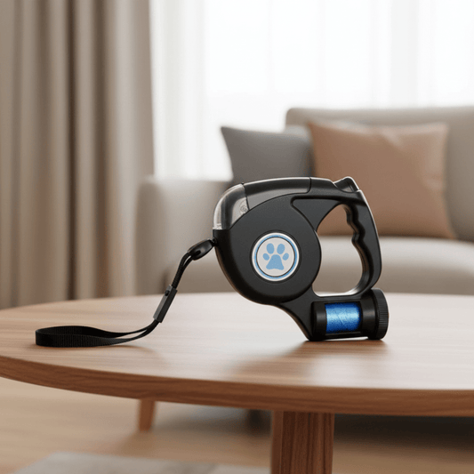 AMÉLIE LUMIÈRE – LED dog leash with integrated flashlight