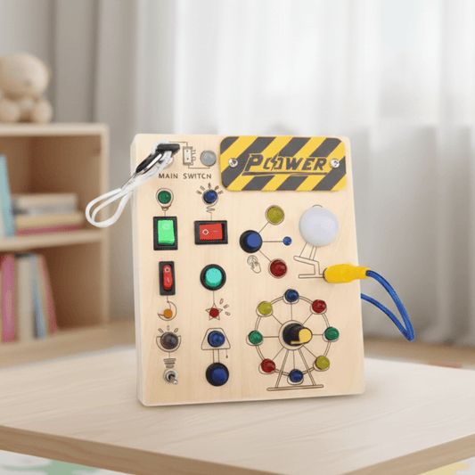 BEAMLIDECK – Wooden LED Interactive Board for Fine Motor Practice & Sensory Growth