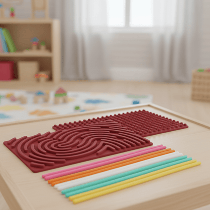 TACTABOARD – Silicone Learning Board for Tactile Stimulation & Skill Building