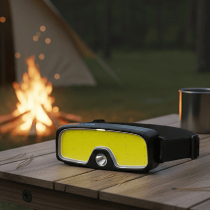 HEADFLASH – USB Rechargeable 500-Lumen LED Headlamp, 3 Modes