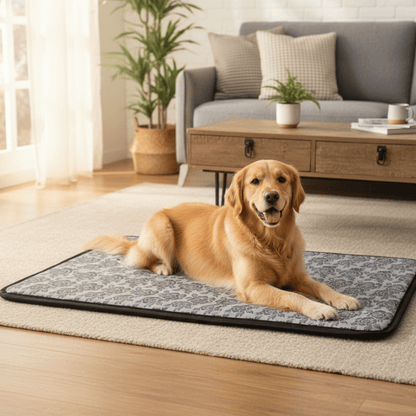 FURHEAT – Electric Heated Pet Pad with Adjustable Temperature & Waterproof Cover