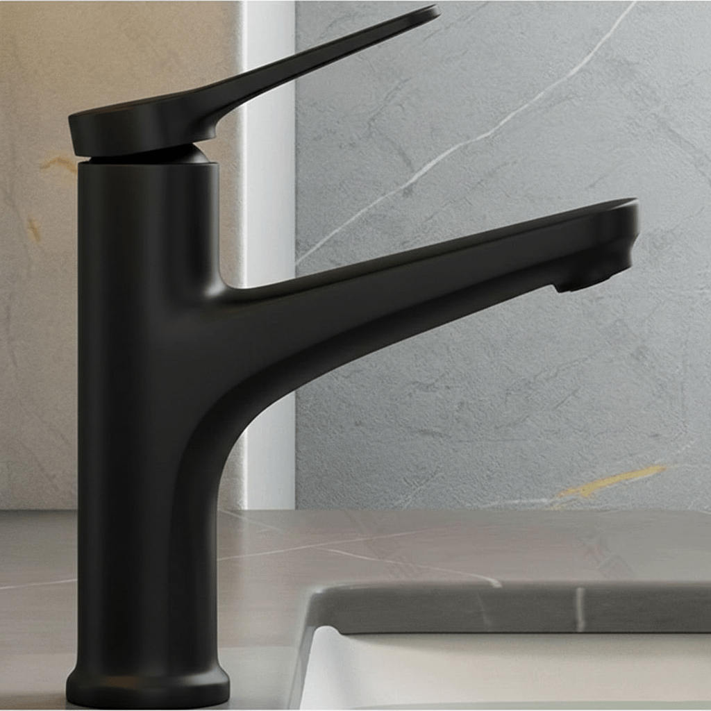 COPPERFLOW – Pull-Out Bathroom Faucet with Flexible Copper Design & Modern Aesthetics