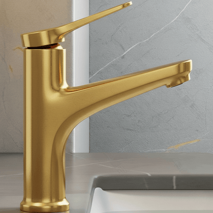 COPPERFLOW – Pull-Out Bathroom Faucet with Flexible Copper Design & Modern Aesthetics