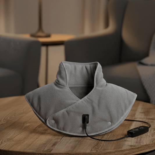 RELAXWAVE – USB Neck Massager with Vibration & Custom Heat Levels