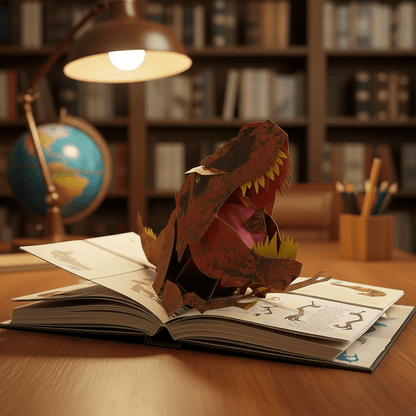 DINOPOP – 3D Pop-Up Dinosaur Book with Stunning Art & Updated Facts