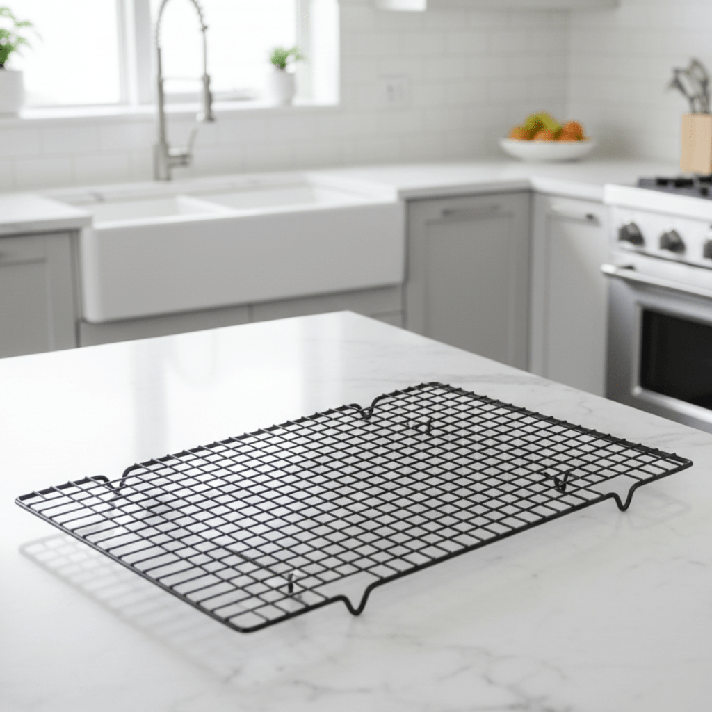 OVENGRID – Heavy-Duty Stainless Cooling Rack for Baking & Grilling