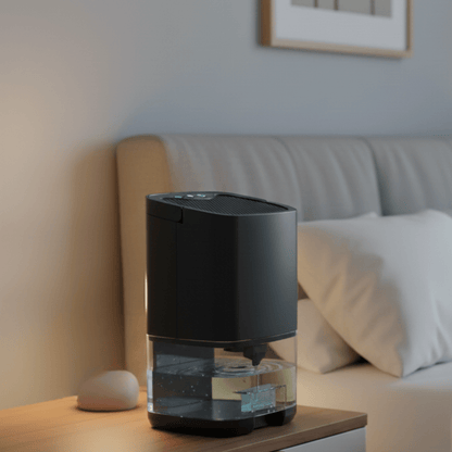 DEWBRITE – Compact Moisture Absorber with Vibrant Atmosphere LEDs