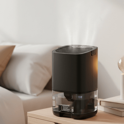 DEWBRITE – Compact Moisture Absorber with Vibrant Atmosphere LEDs