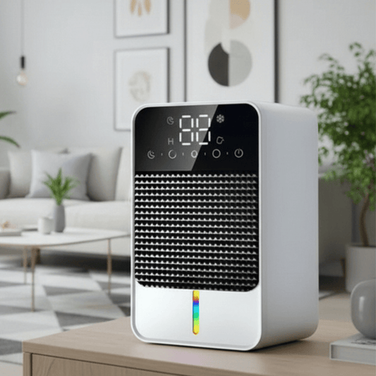 DEWREMOVE – 25W Dehumidifier with 1500ml Capacity & Smart Touch Control