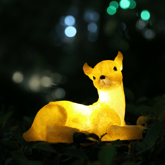 SOLARPET – Decorative Animal-Themed LED Garden Light with Auto-On Dusk Sensor