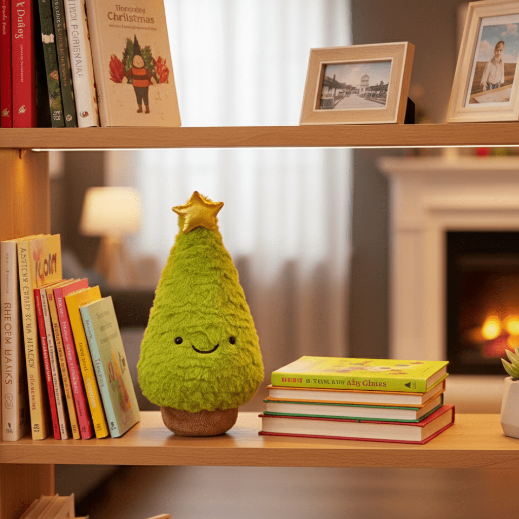 MERRYTREE – Soft Stuffed Christmas Tree Plush Toy for Seasonal Decoration