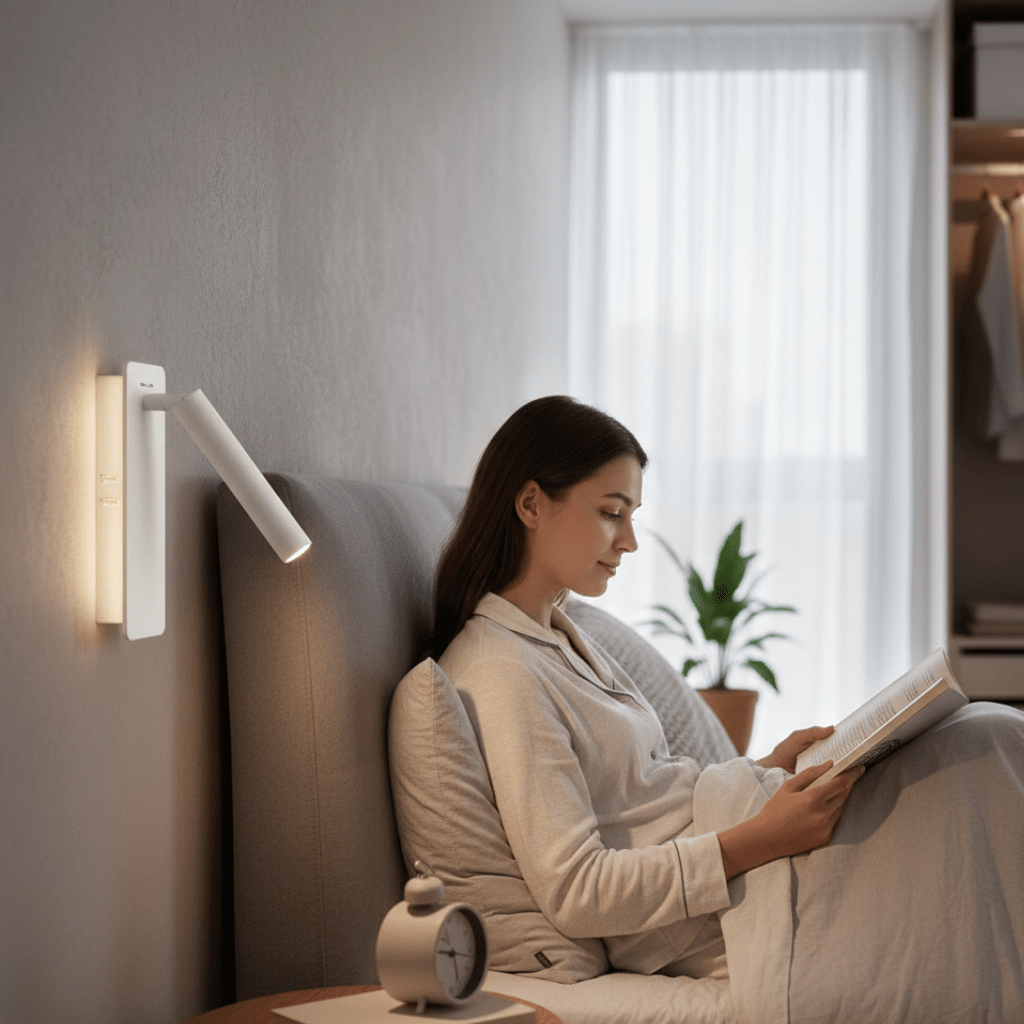 BRIGHTSPIN – LED Wall Light with Adjustable Warm & Cool Reading Modes
