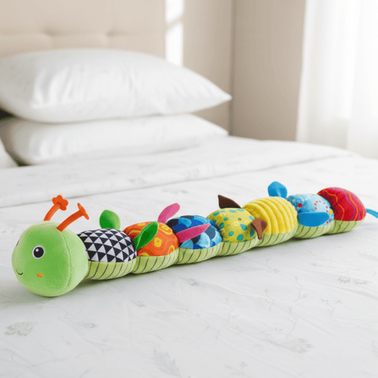 SOFTAPILLAR – Baby-Safe Musical Caterpillar with Plush Sensory Features
