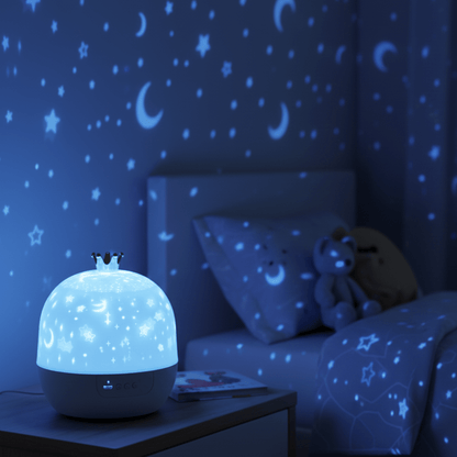 AQUASTAR – Dual-Mode Galaxy & Ocean Projector for Soothing Night Ambience