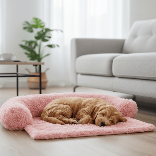PAWCLOUD SOFA – Cozy pet sofa with raised edge & furniture protection