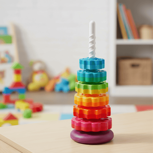 SKILLSTACKER – Educational Tower for Shape & Color Exploration