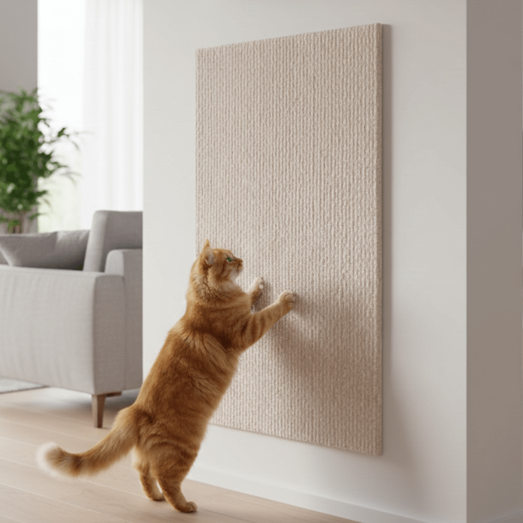 SCRATCHHAVEN – Stylish scratching mat for cats to protect furniture & care for claws
