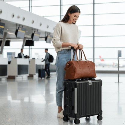 VOYAGELITE – Secure Travel Trolley Bag with Password Locking Feature
