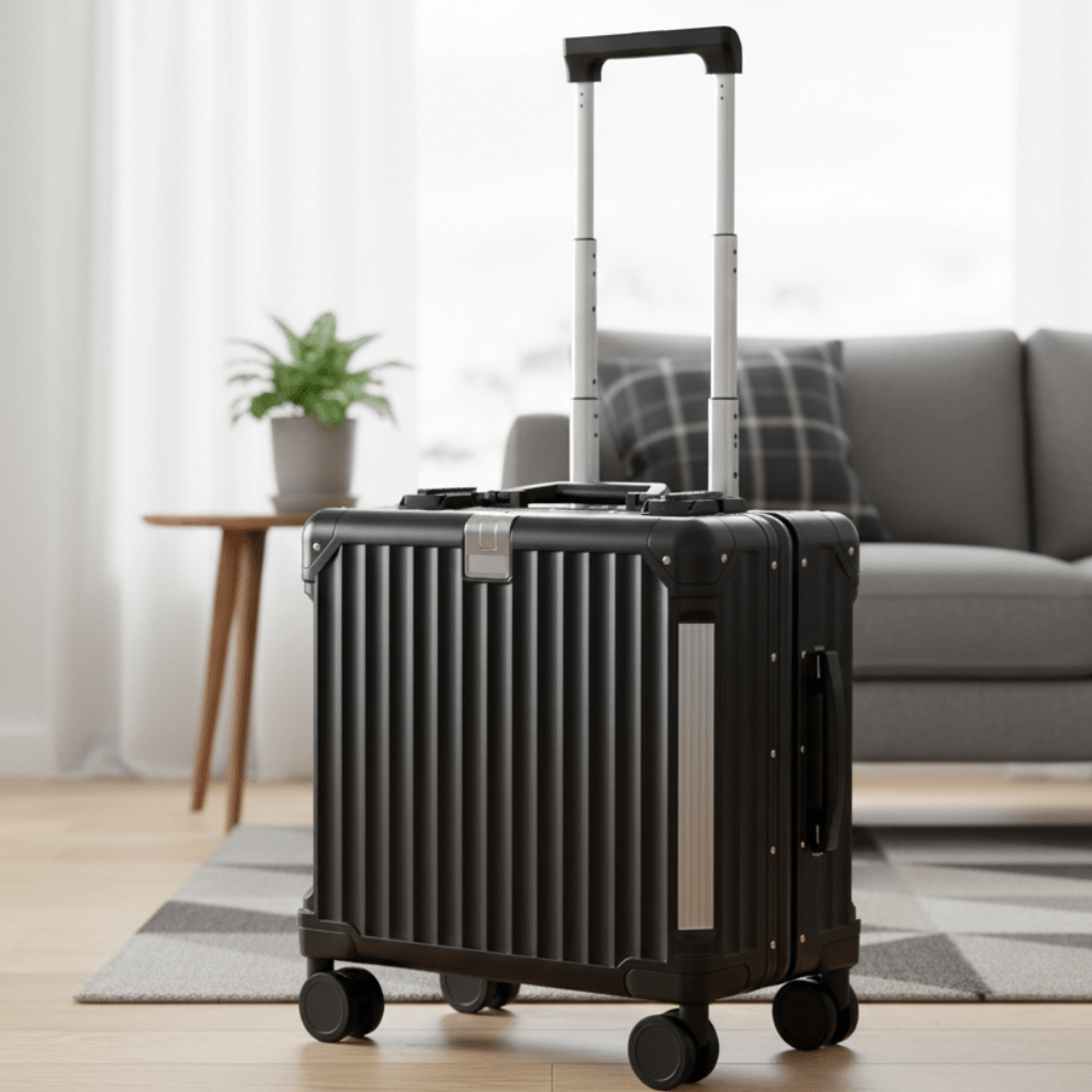 VOYAGELITE – Secure Travel Trolley Bag with Password Locking Feature