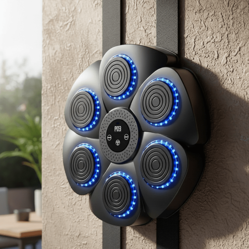PunchTech - Smart Boxing Machine with Bluetooth Music & RGB Lighting