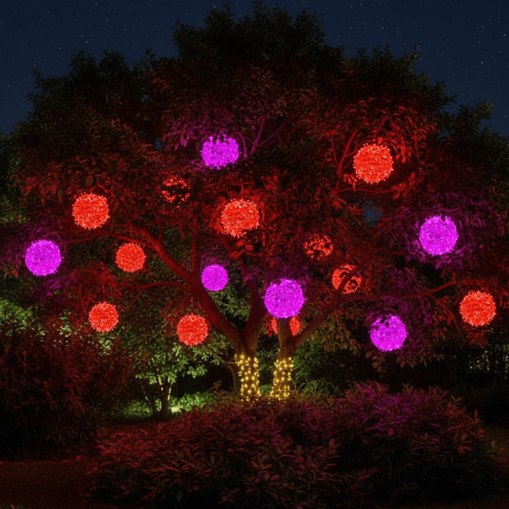 DECOSPHERA – LED Light Ball - Waterproof Outdoor Lights for Ambiance & Decor
