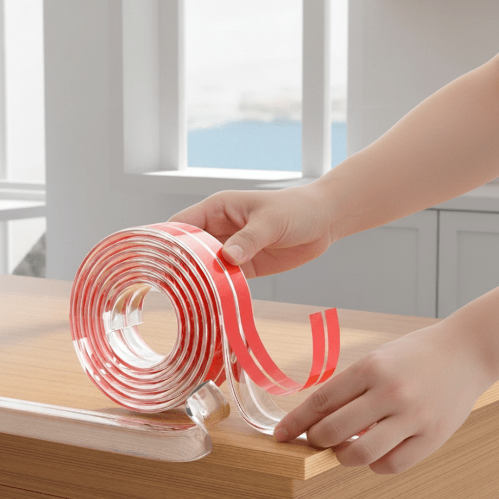 EDGECLOUD – Transparent PVC Baby Protection Strip for Safe Edges & Corners