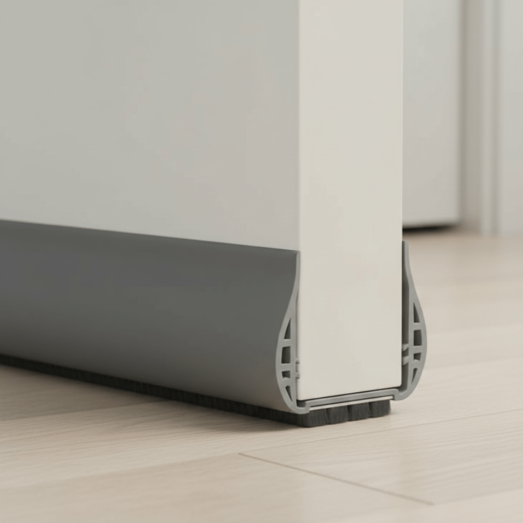 DRAFTHALT – Adjustable Door Stopper for Energy-Saving Insulation