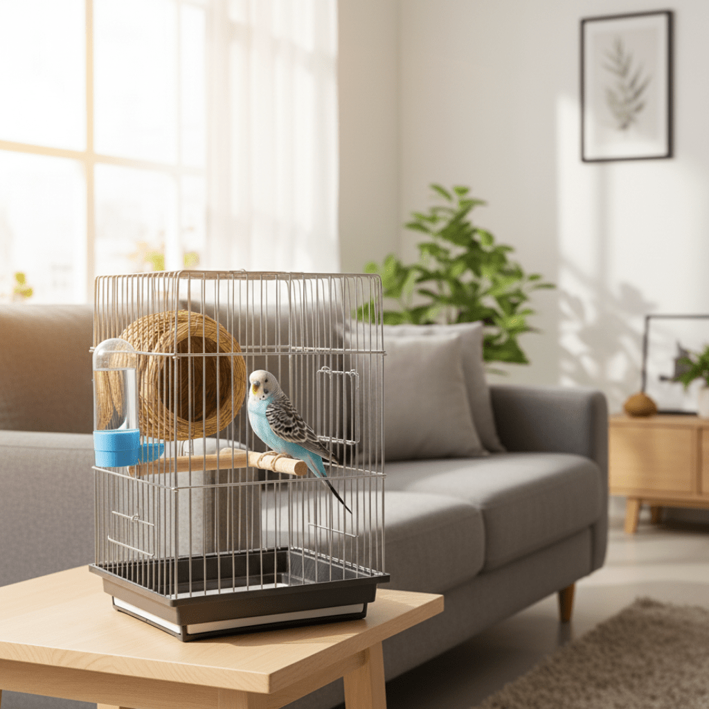 AQUAFEED – Automatic Bird Water Dispenser & Food Feeder