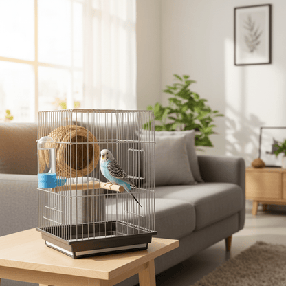 AQUAFEED – Automatic Bird Water Dispenser & Food Feeder