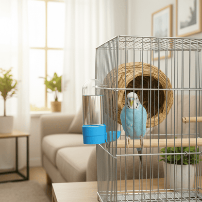 AQUAFEED – Automatic Bird Water Dispenser & Food Feeder