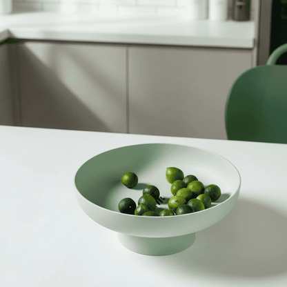 RETROCOVE – Vintage Ceramic Fruit Bowl for Dining Tables, Multi-Functional Home Centerpiece